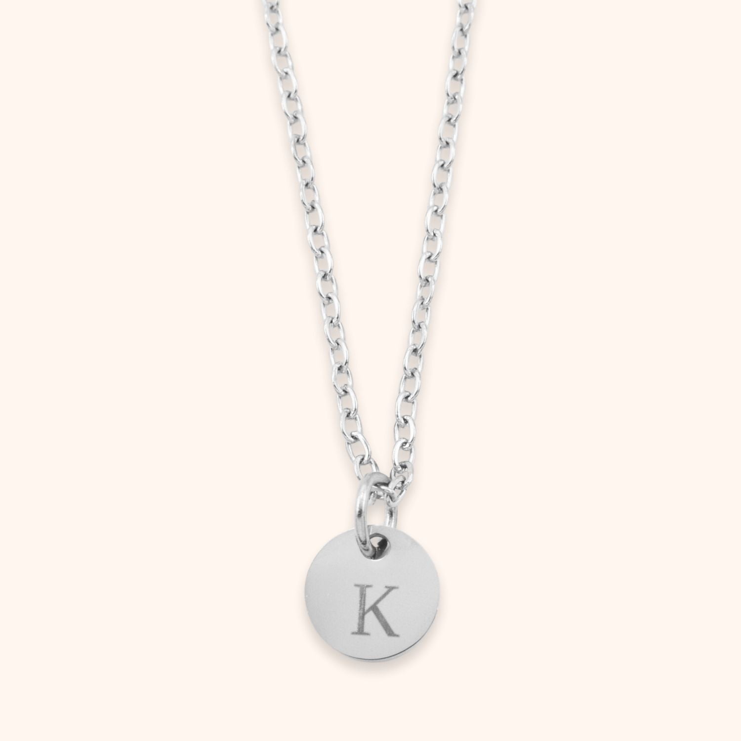 Initialen ketting munt | 1 munt