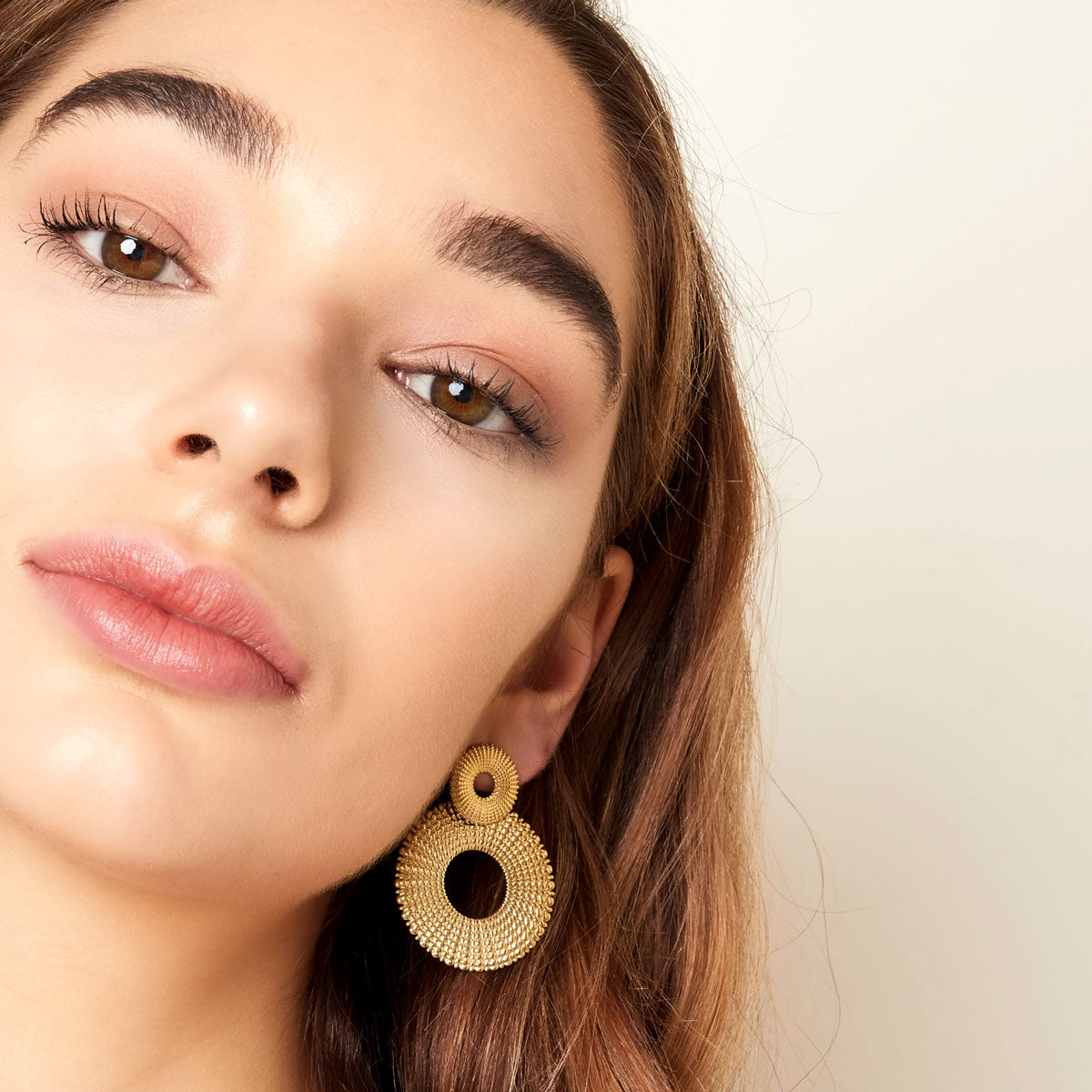 Statement earrings circles